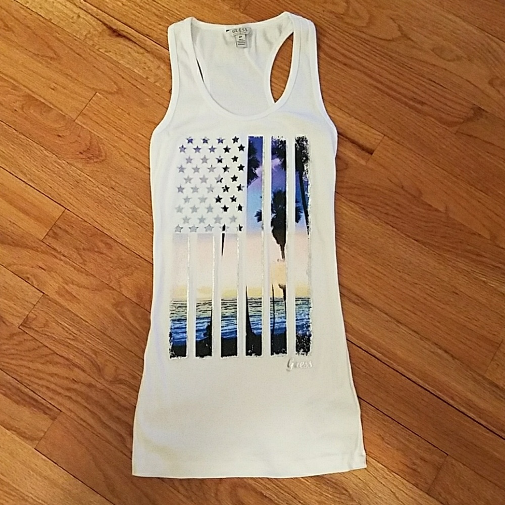 GUESS Racerback Tank